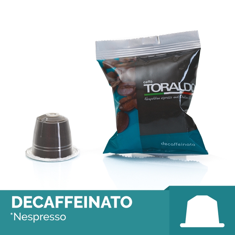 Caffè Toraldo Capsule Nespresso Original Decaffeinato