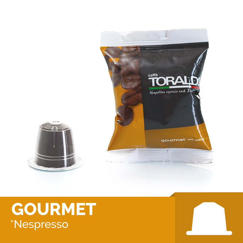 Caffè Toraldo Capsule Nespresso Original Gourmet 100% Arabica