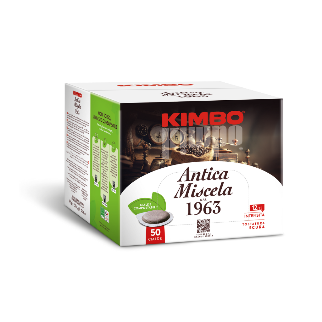 Kimbo Cialde Compostabili Antica Miscela dal 1963