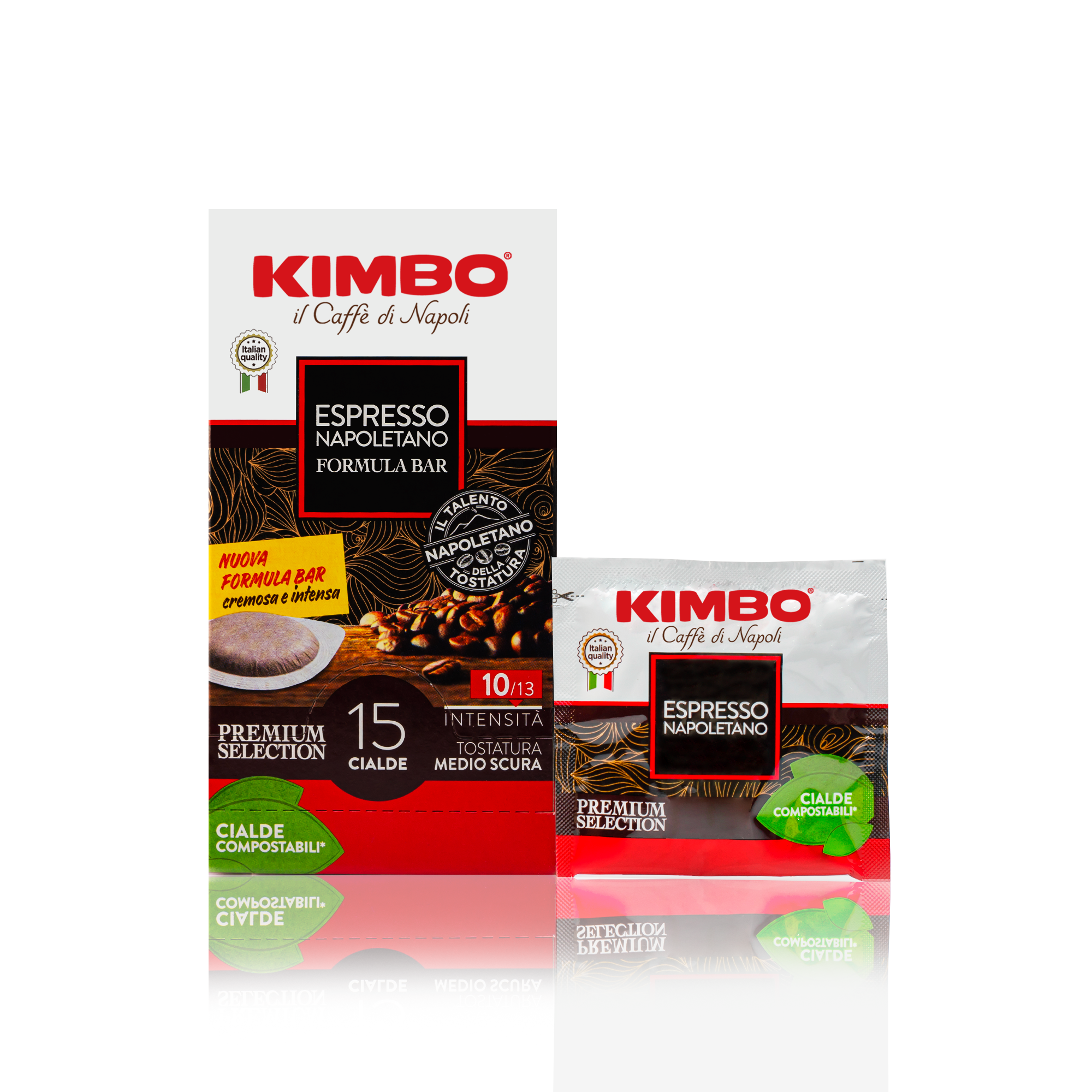 Kimbo Cialde Compostabili Espresso Napoletano