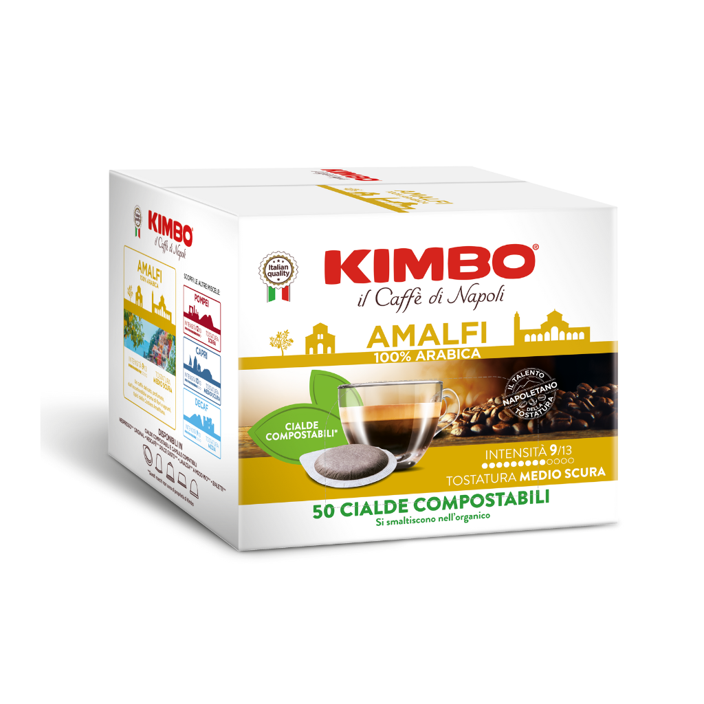 Kimbo Cialde Compostabili Le Meraviglie del Gusto Amalfi