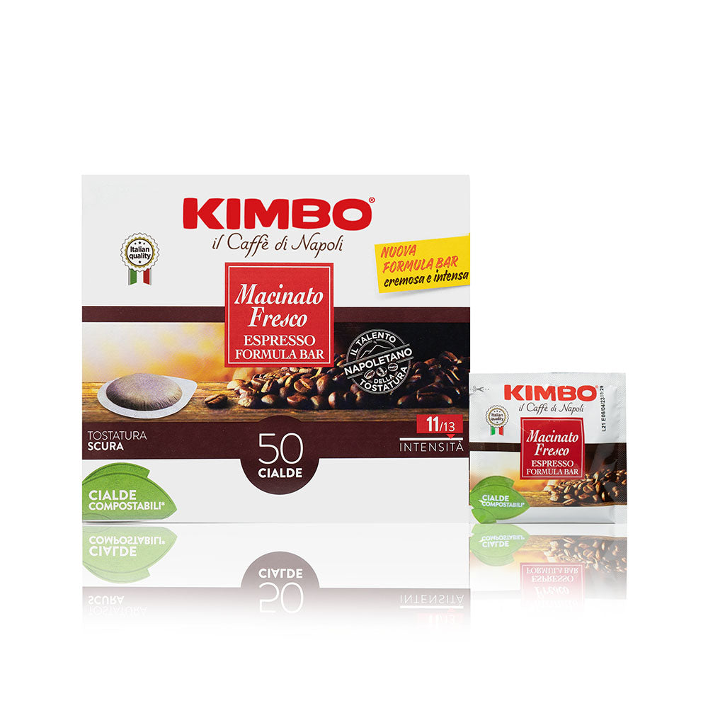 Kimbo Cialde Compostabili Macinato Fresco