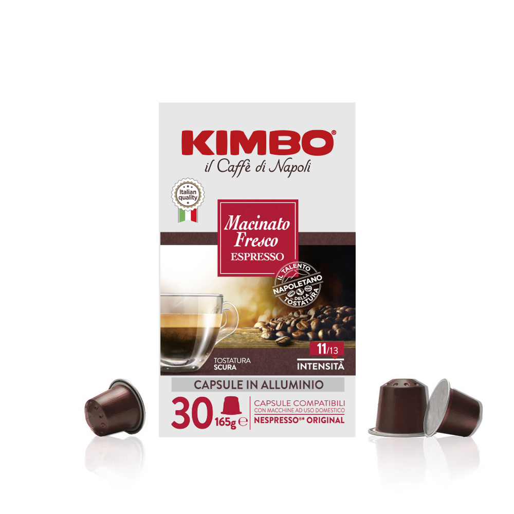 Kimbo Nespresso Original Alluminio Macinato Fresco