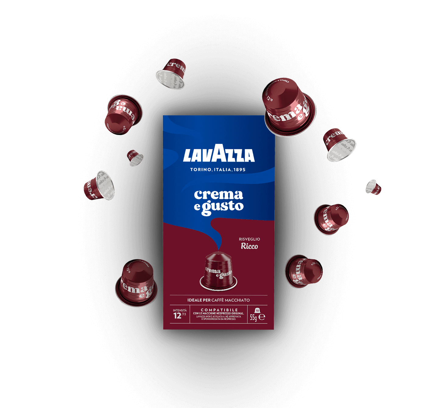 Lavazza Nespresso Original Crema e Gusto Ricco