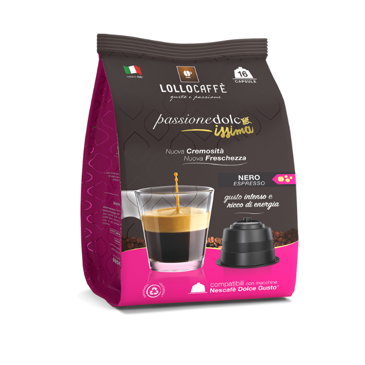 Lollo Caffè Passionedolce Dolce Gusto Nero Espresso