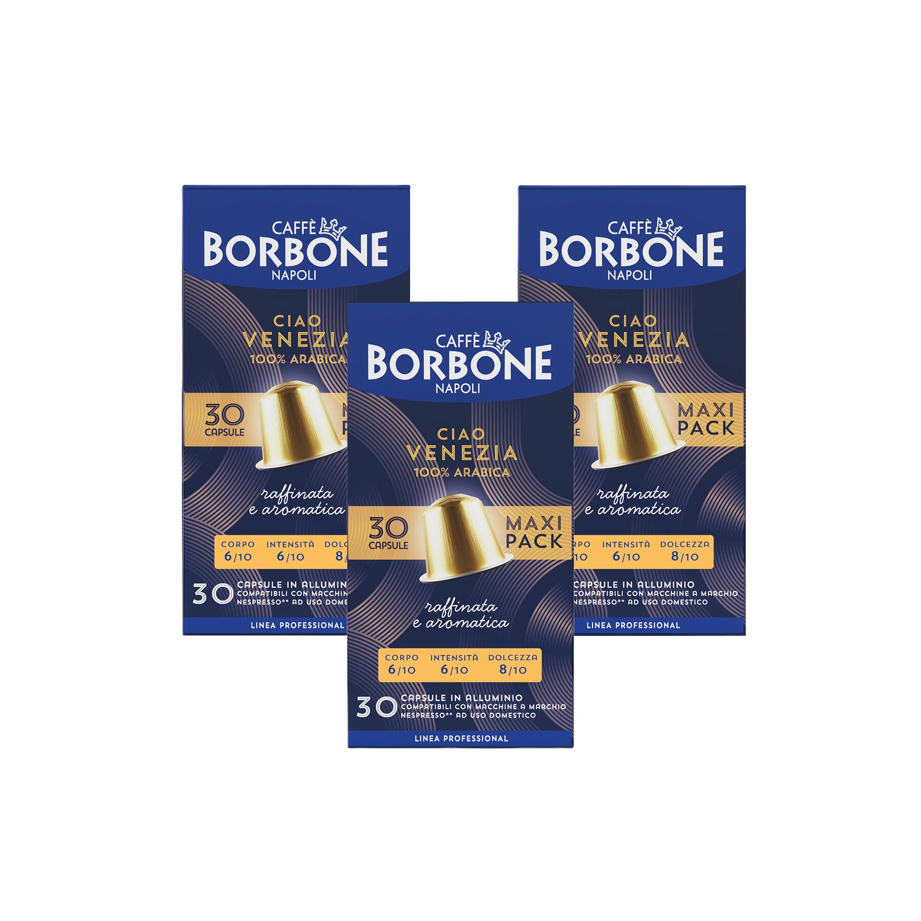 Caffè Borbone Capsule alluminio Nespresso Original Ciao Venezia