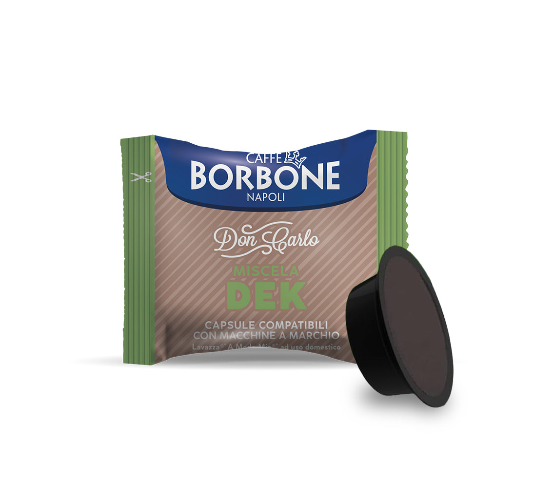 Caffè Borbone Capsule Don Carlo A Modo Mio Miscela Verde Dek