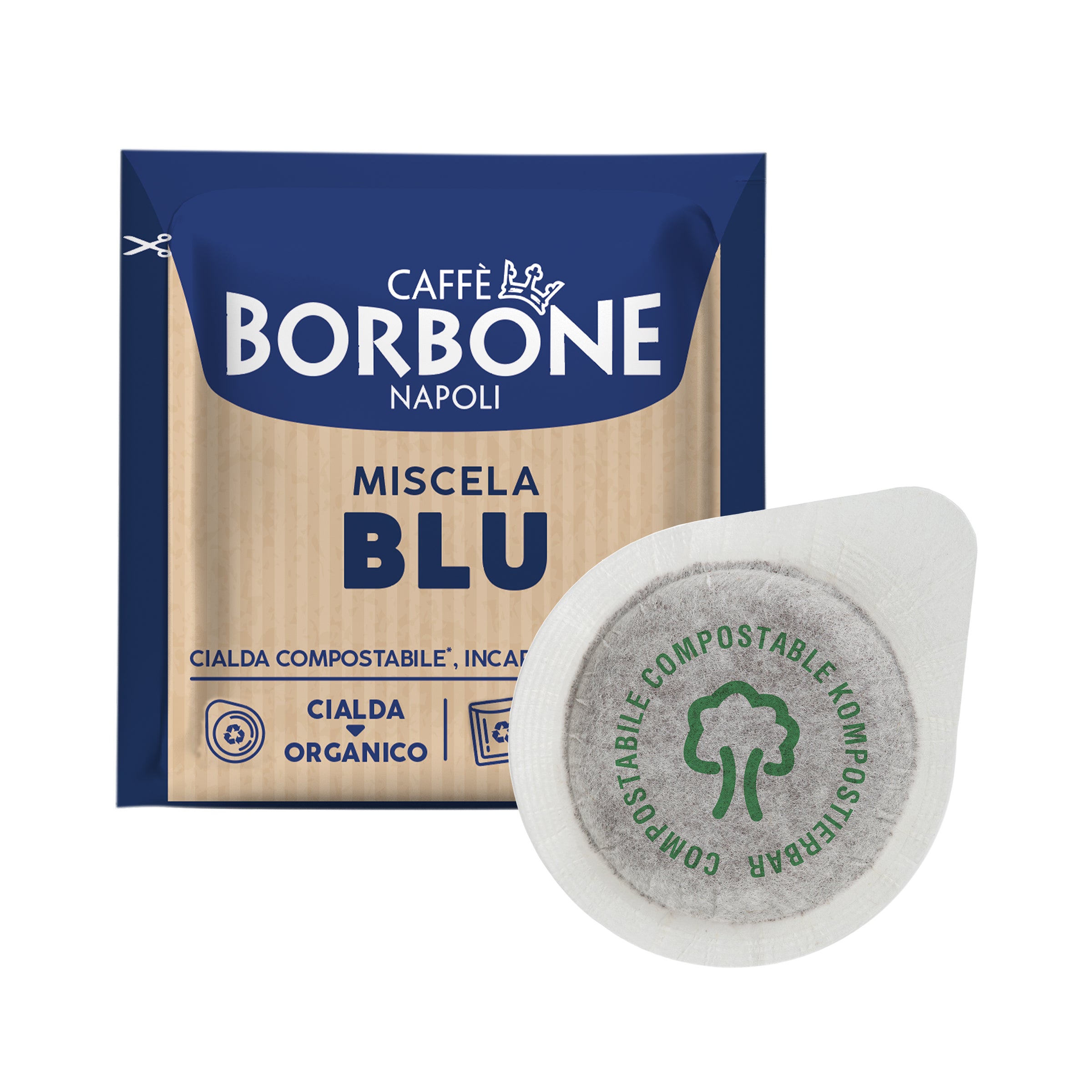 Caffè Borbone Cialde ESE 44 mm Miscela Blu