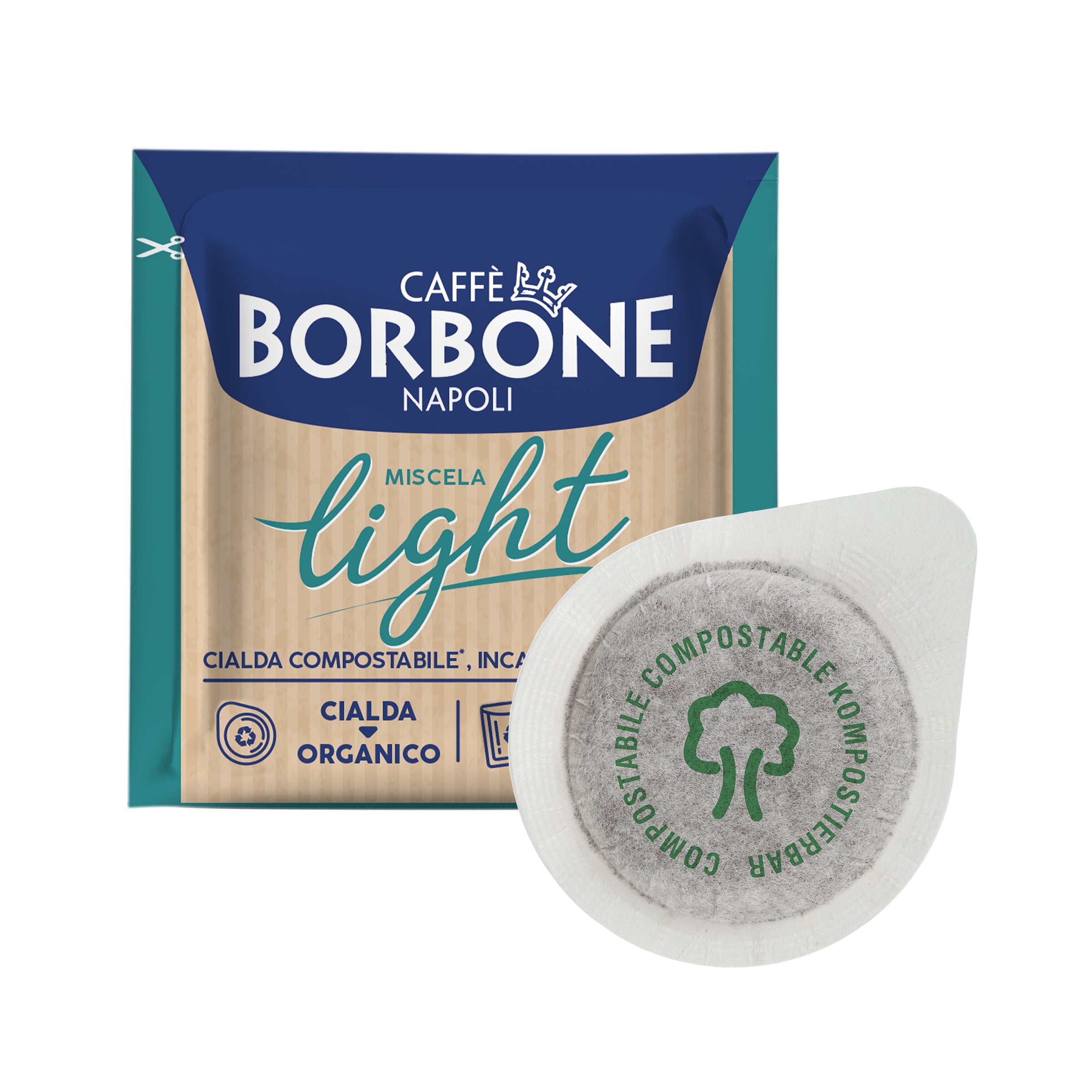 Caffè Borbone Cialde ESE 44 mm Miscela Light