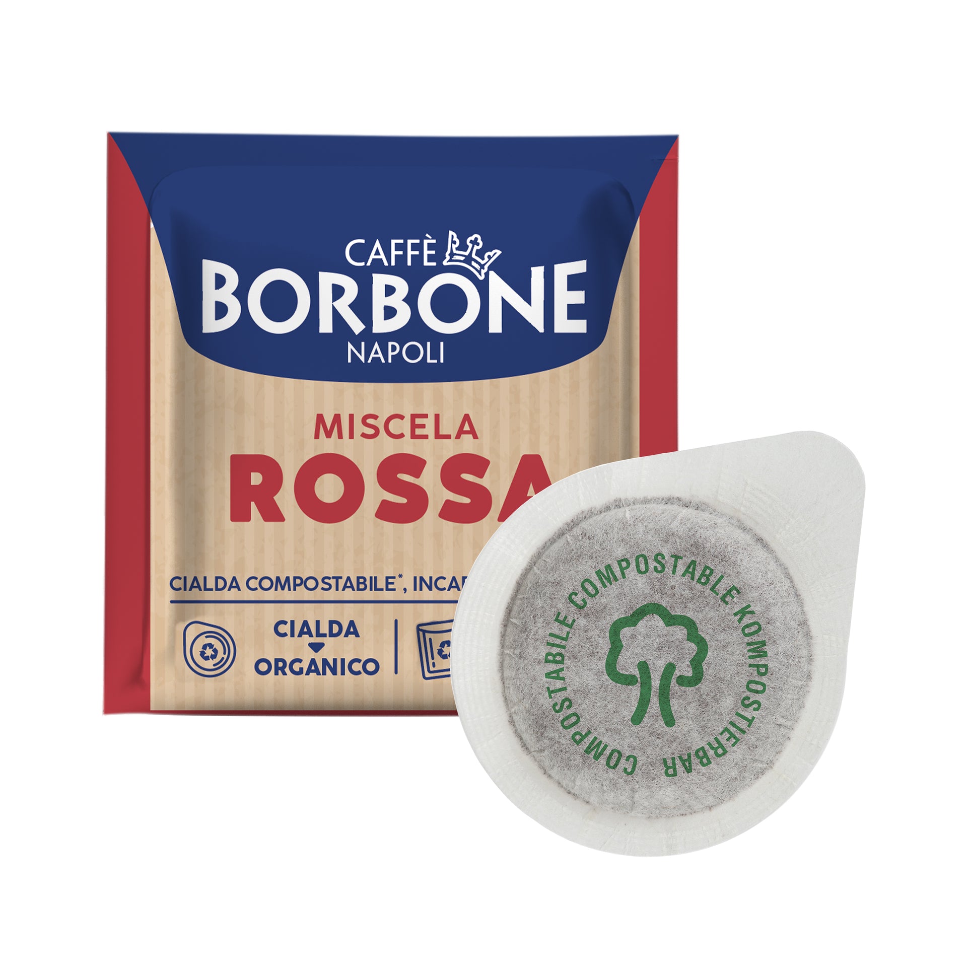 Caffè Borbone Cialde ESE 44 mm Miscela Rossa